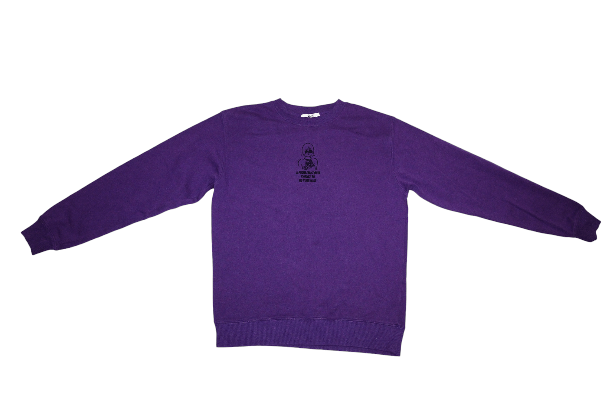 Japanese Brand Wego Japan Crewneck Sweatshirt Size US S / EU 44-46 / 1 - 4 Thumbnail