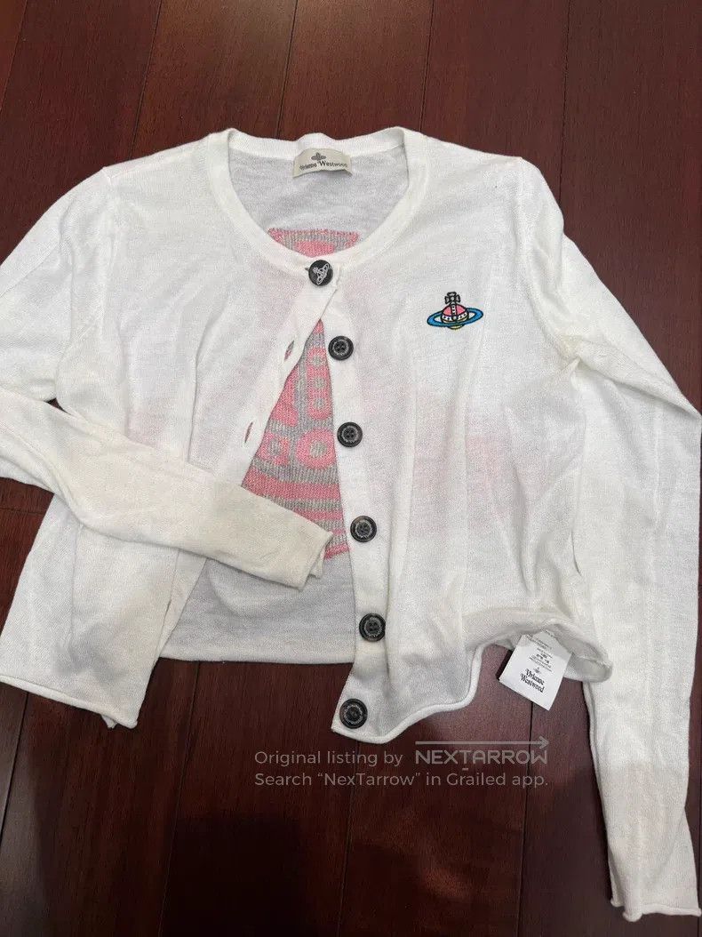 Vivienne Westwood Vivienne Westwood Knit Cardigan Size L / US 10 / IT 46 - 1 Thumbnail