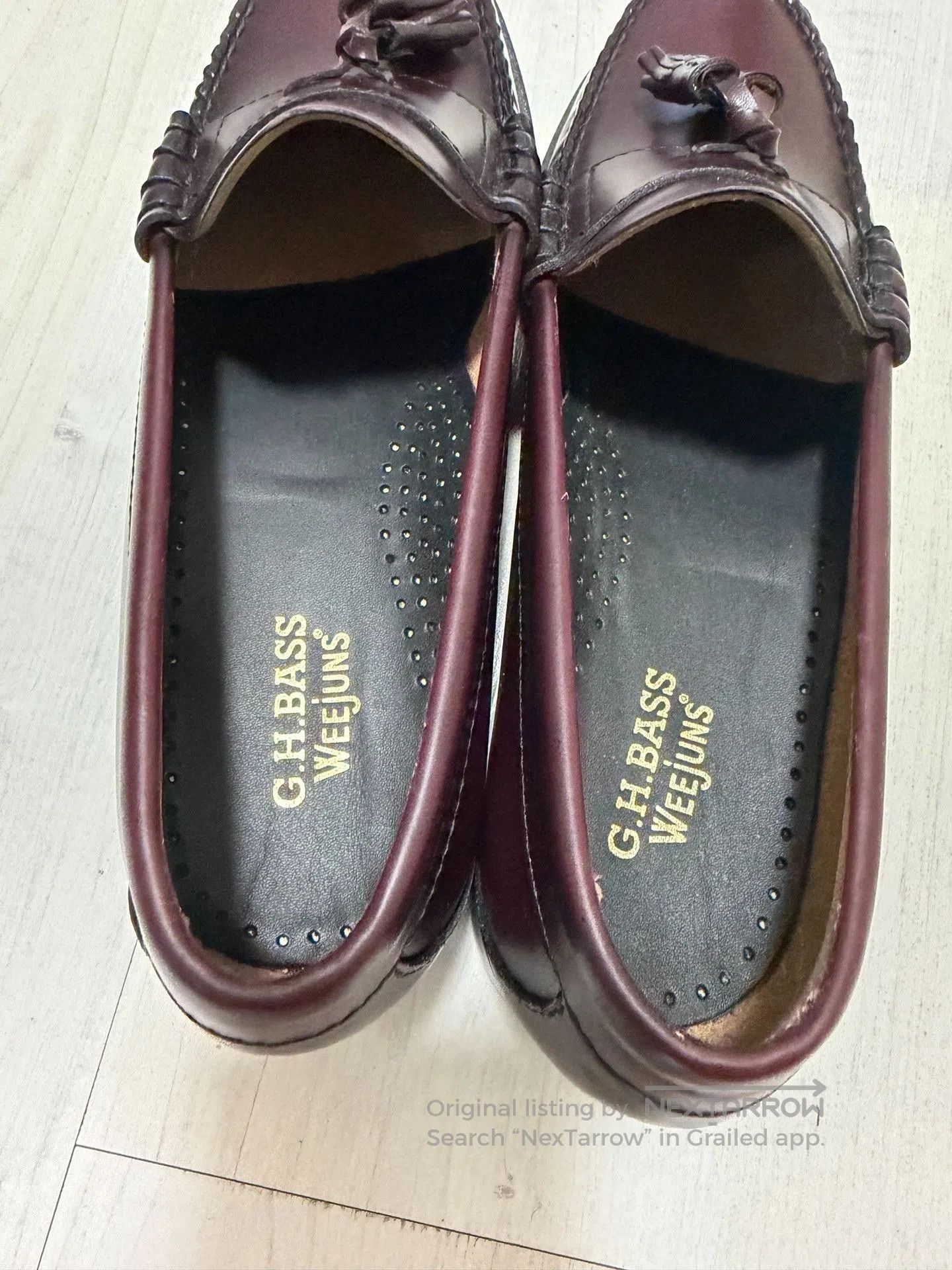 G.H. Bass & Co. G.H. Bass Men's Weejuns Larson Tassel Loafers. Size US 8 / EU 41 - 7 Thumbnail