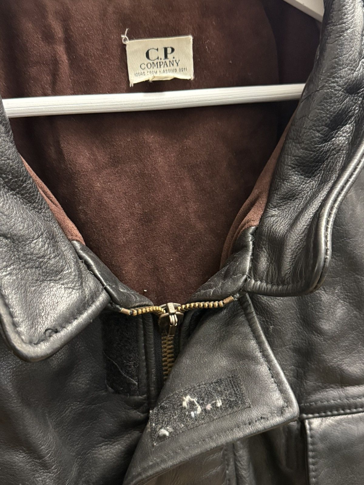 cp company レザージャケット　MASSIMO OSTI本人期 C.P. Company × Massimo Osti × Vintage Vintage 90s C.P