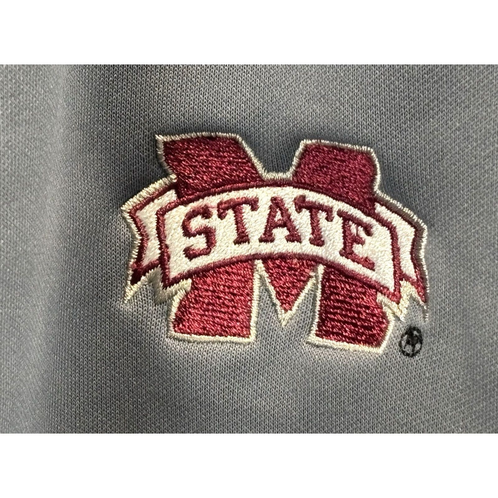 Adidas Adidas Mississippi State University Track Pants Men’s XL Grey Drawstring Size US 36 / EU 52 - 3 Thumbnail