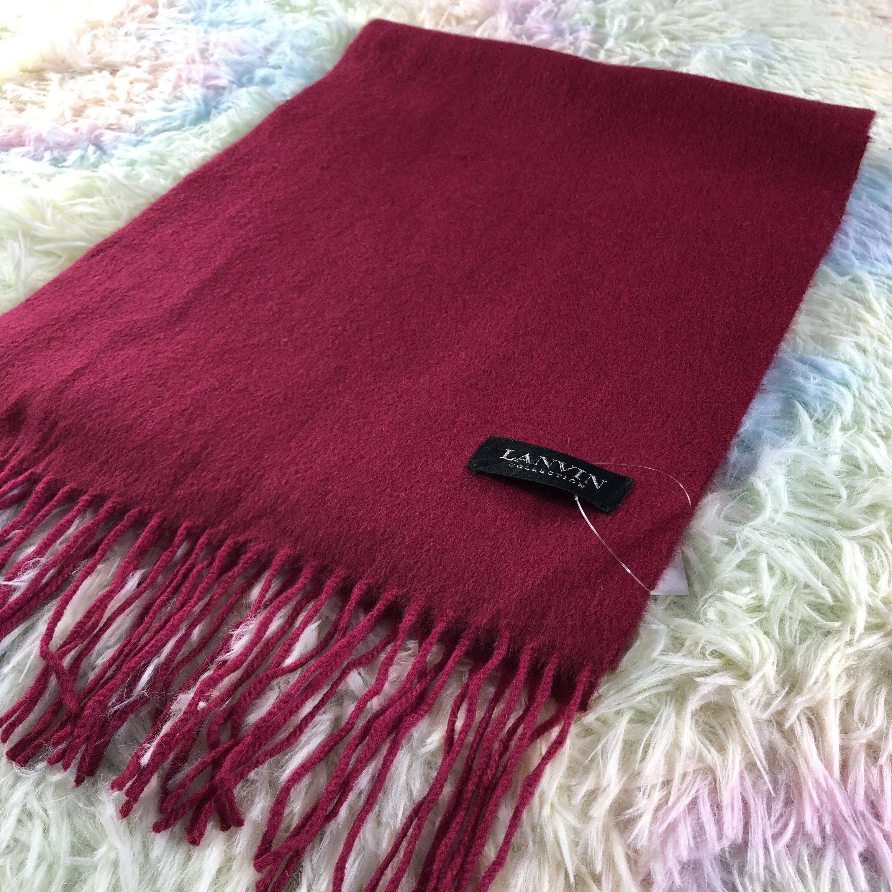 Lanvin Lanvin Scarf / Muffler / Neckwear - KM403 Size ONE SIZE - 3 Thumbnail
