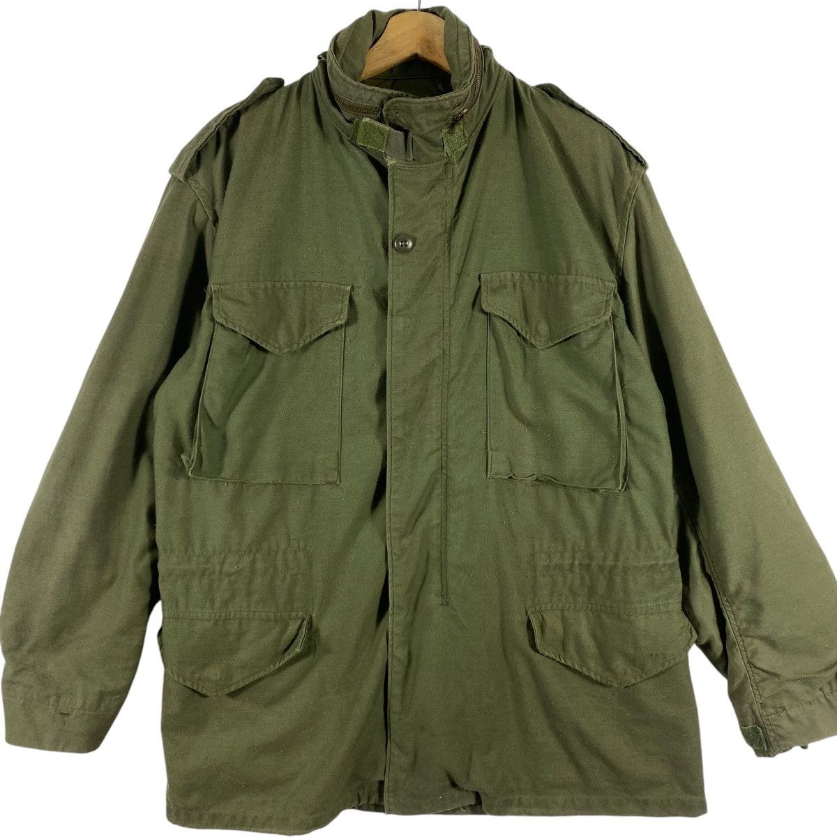 Alpha Industries × Vintage Vintage Alpha Industries Olive Military M65 OG-107 Field Size US M / EU 48-50 / 2 - 4 Thumbnail