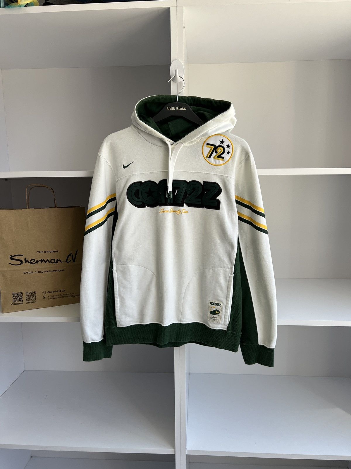 Corteiz × Nike × Vintage Vintage Nike Corteiz Hoodie Size US S / EU 44-46 / 1 - 1 Thumbnail