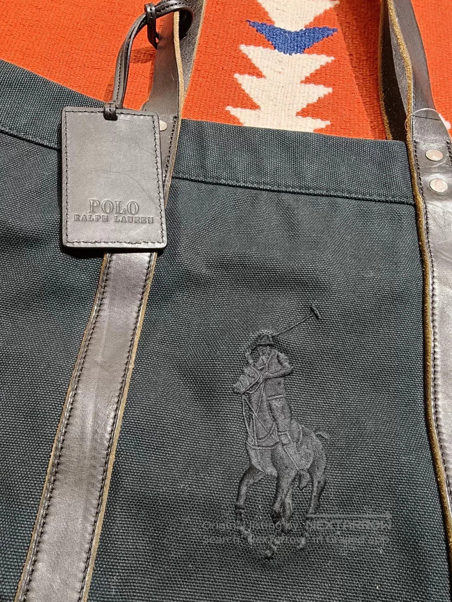 RRL Ralph Lauren Polo Ralph Lauren RRL Racing Tote Bag. Size ONE SIZE - 4 Thumbnail