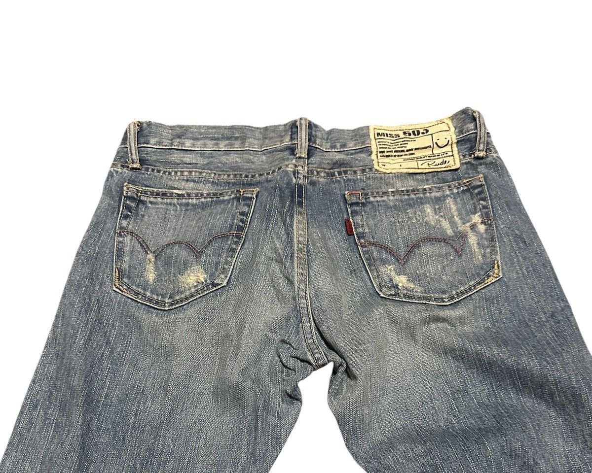 Edwin Vintage 90s Edwin 503 Rude Flare Bell Bottom Bootcut Jeans Size US 31 - 8 Thumbnail