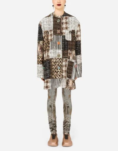 Dolce & Gabbana o1y0825 Coat in Multicolor Size XS / US 0-2 / IT 36-38 - 2 Thumbnail