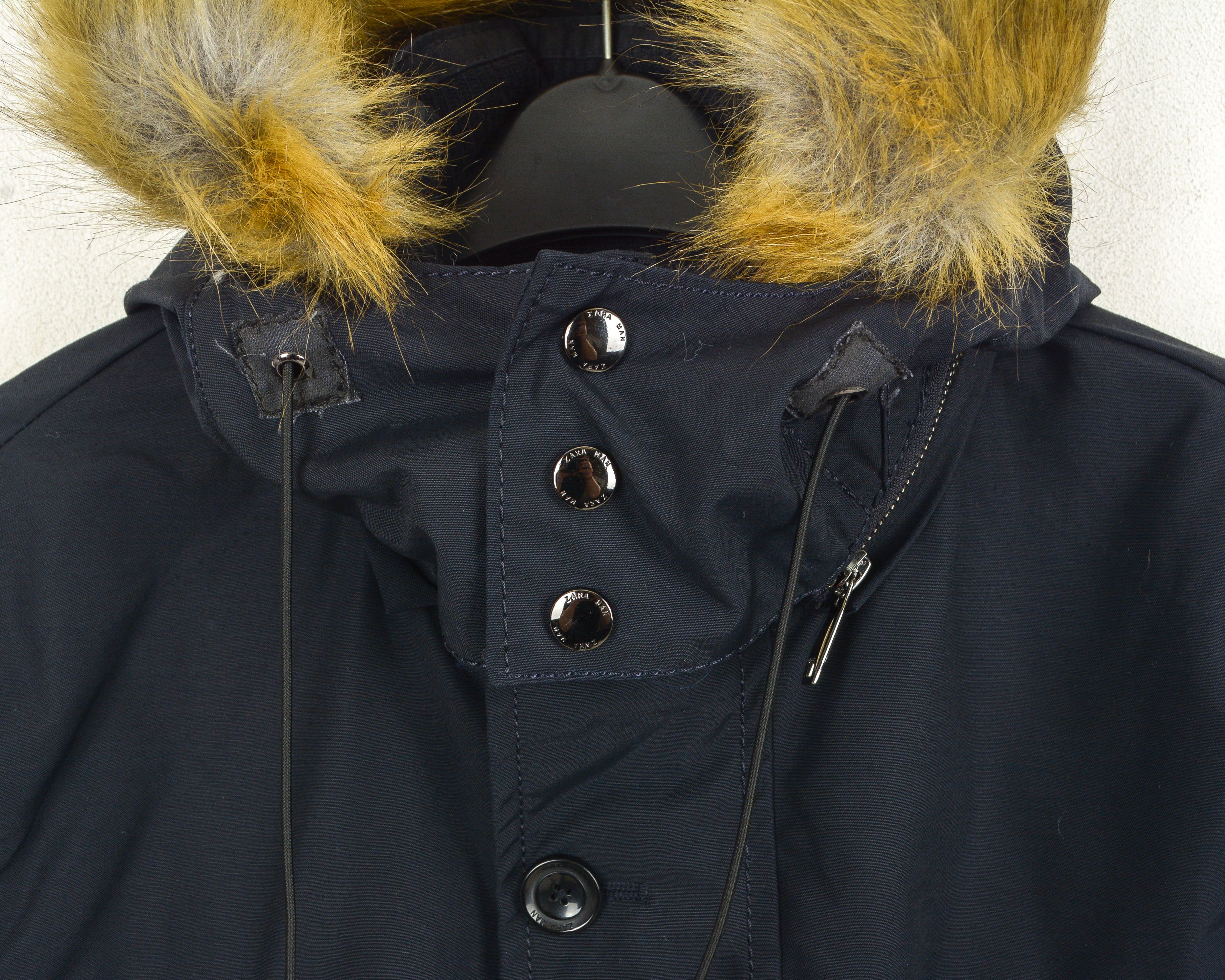 Zara M 40 Coat Parka Hooded Quilted Lining Jacket Flying Winter Size US M / EU 48-50 / 2 - 3 Thumbnail