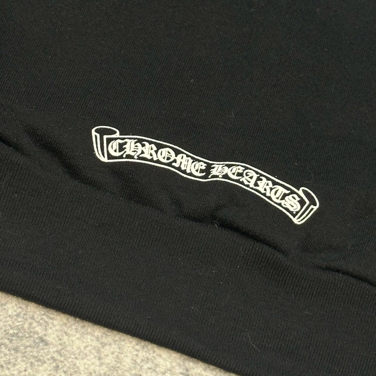 Chrome Hearts Chrome Hearts Vertical Logo hoodie black Size US L / EU 52-54 / 3 - 9 Thumbnail