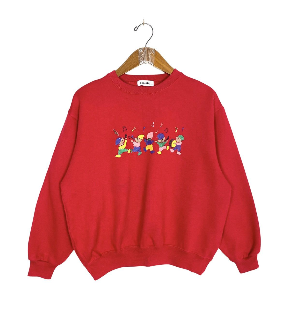 Japanese Brand Rare‼️ Procole Sweatshirt Big Logo Size M / US 6-8 / IT 42-44 - 1 Thumbnail