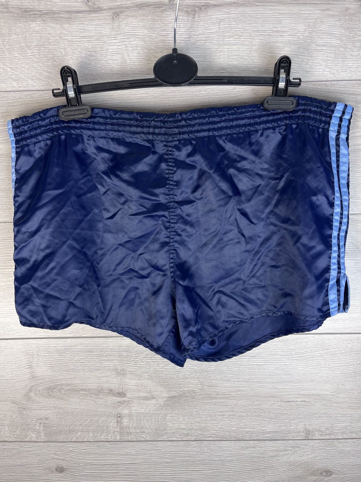 Vintage Vintage 1980s Adidas Made In West Germany Navy Sprinter Size US 34 / EU 50 - 4 Thumbnail