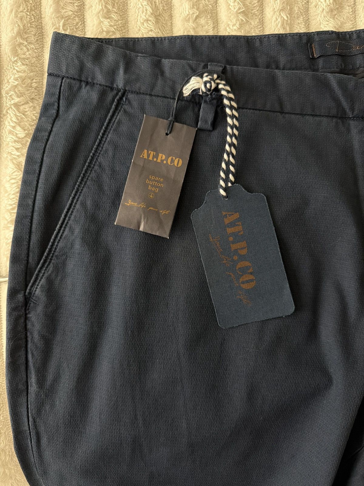 AT.P.CO AT.P.CO Italy Utility Pants Size 54 Slim Size US 38 / EU 54 - 5 Thumbnail