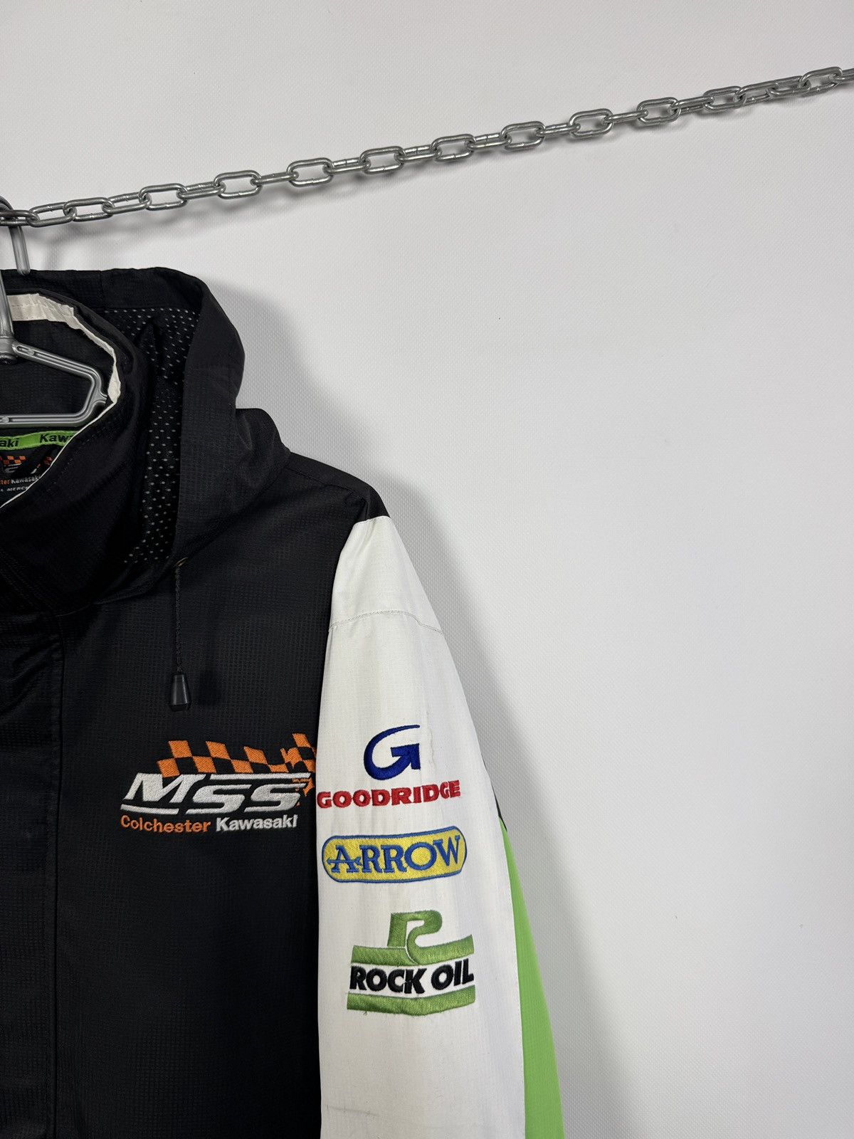 Vintage Men’s Vintage Colchester Kawasaki Racing Jacket MSS XL Size US XL / EU 56 / 4 - 3 Thumbnail
