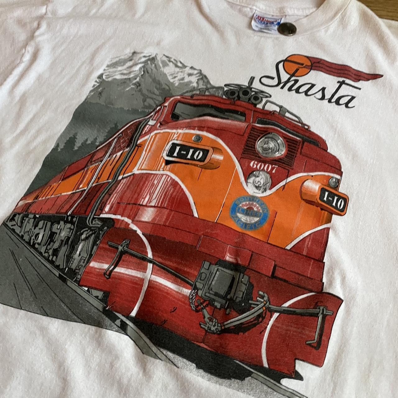 Hanes Vintage Shasta Train Graphic tee Size US XXL / EU 58 / 5 - 2 Thumbnail