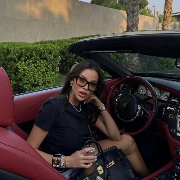 Saint Laurent Paris Saint Laurent SL276 MICA 025 Sunglasses Black Cat Eye Frame Size ONE SIZE - 6 Thumbnail
