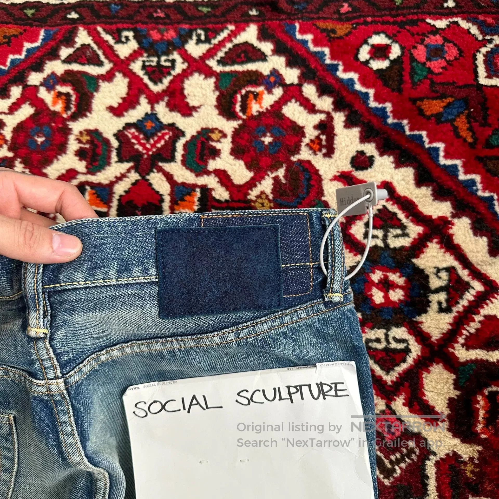 Visvim visvim denim pants with yellow clay wash. Size US 30 / EU 46 - 4 Thumbnail