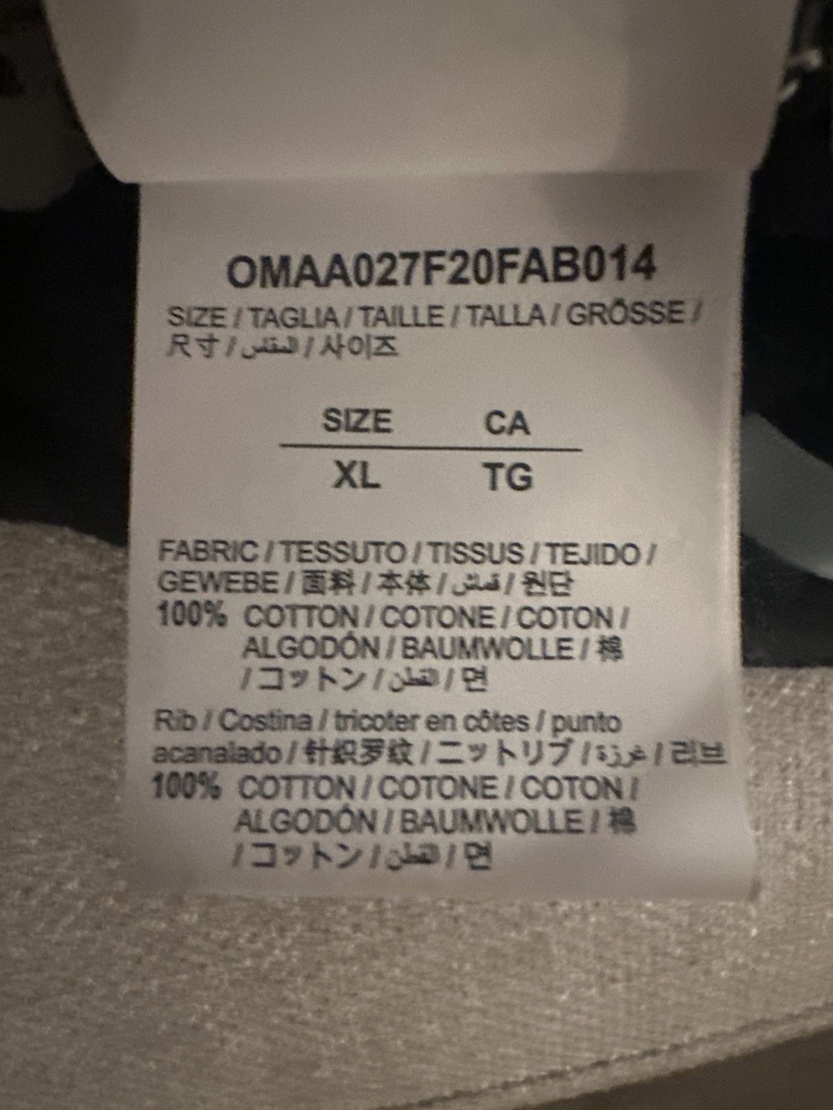 Off-White × Virgil Abloh OFF WHITE/ BLURRED MONA LISA TEE Size US L / EU 52-54 / 3 - 7 Thumbnail