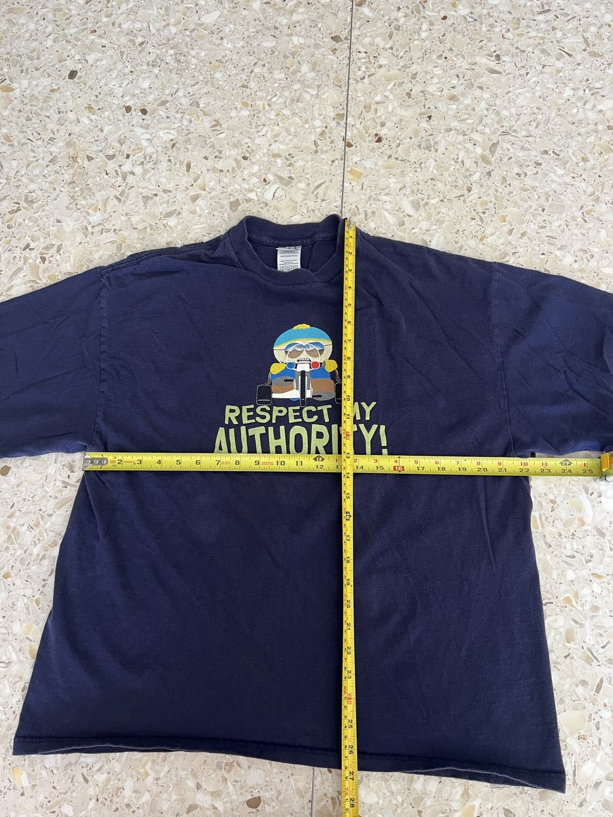 Delta Cartman South Park respect authority Cartoon Tv XL 90s Y2K Size US XL / EU 56 / 4 - 6 Thumbnail