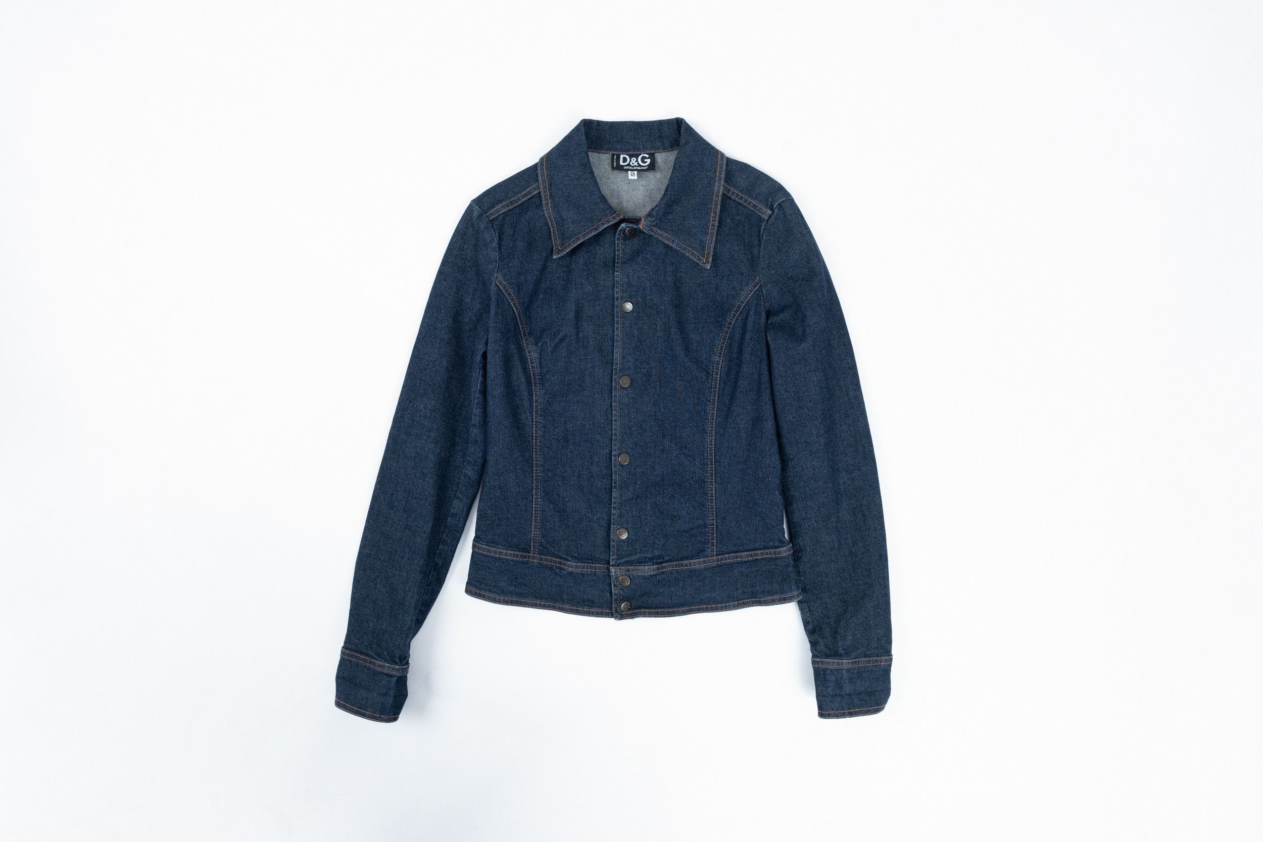 Dolce & Gabbana Dolce & Gabbana Women's Denim Jacket Size S Size S / US 4 / IT 40 - 1 Thumbnail
