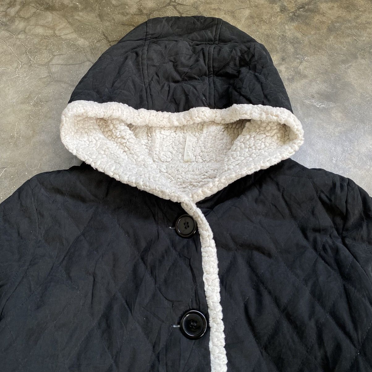 Japanese Brand 2000s Ellei Inner Serpa Black Jacket Size M / US 6-8 / IT 42-44 - 6 Thumbnail