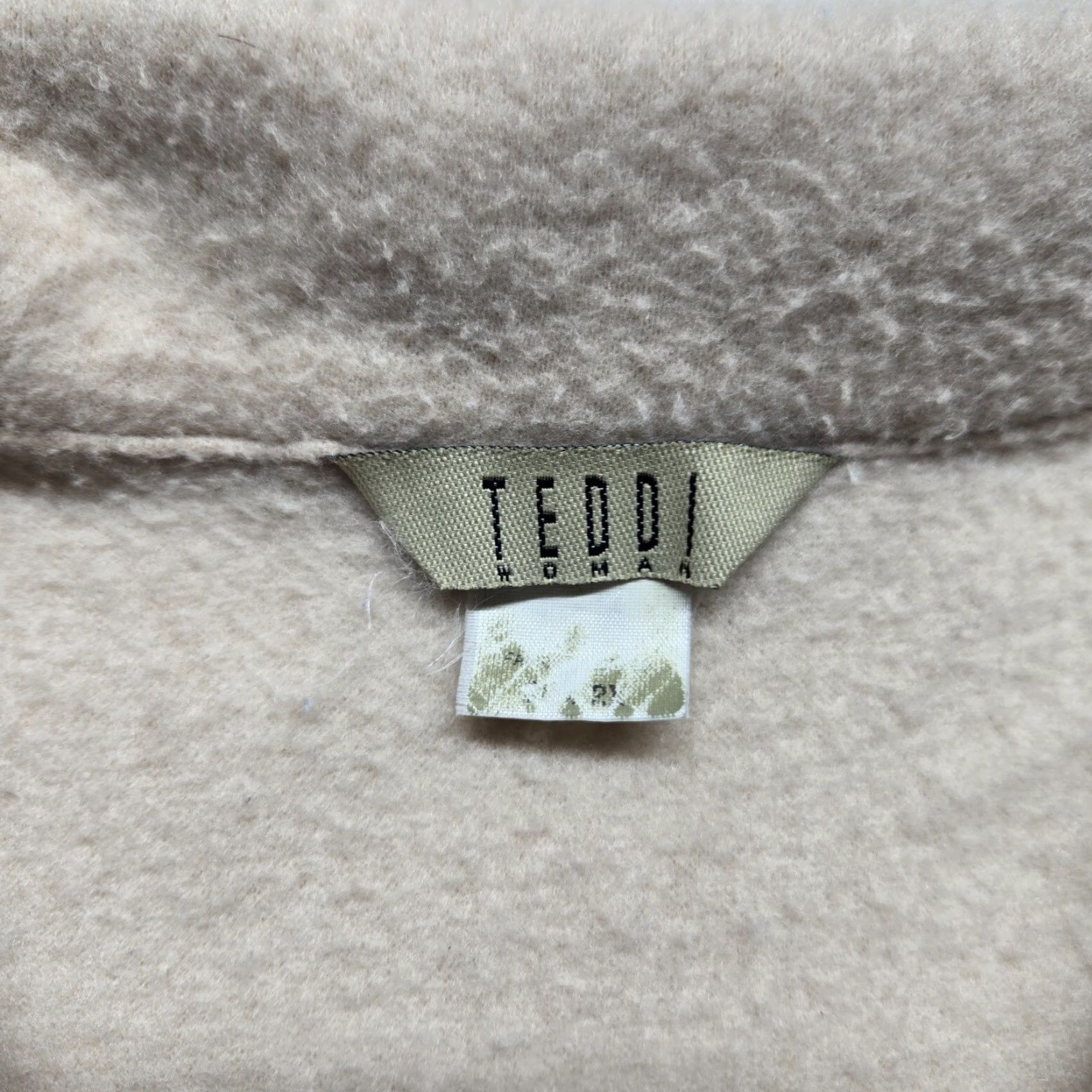 Vintage Teddi Sweater Long Sleeve Adult Women's 2XL XXL Zip Nature Trees Coat Jacket Size XXL / US 16-18 / IT 52-54 - 3 Thumbnail