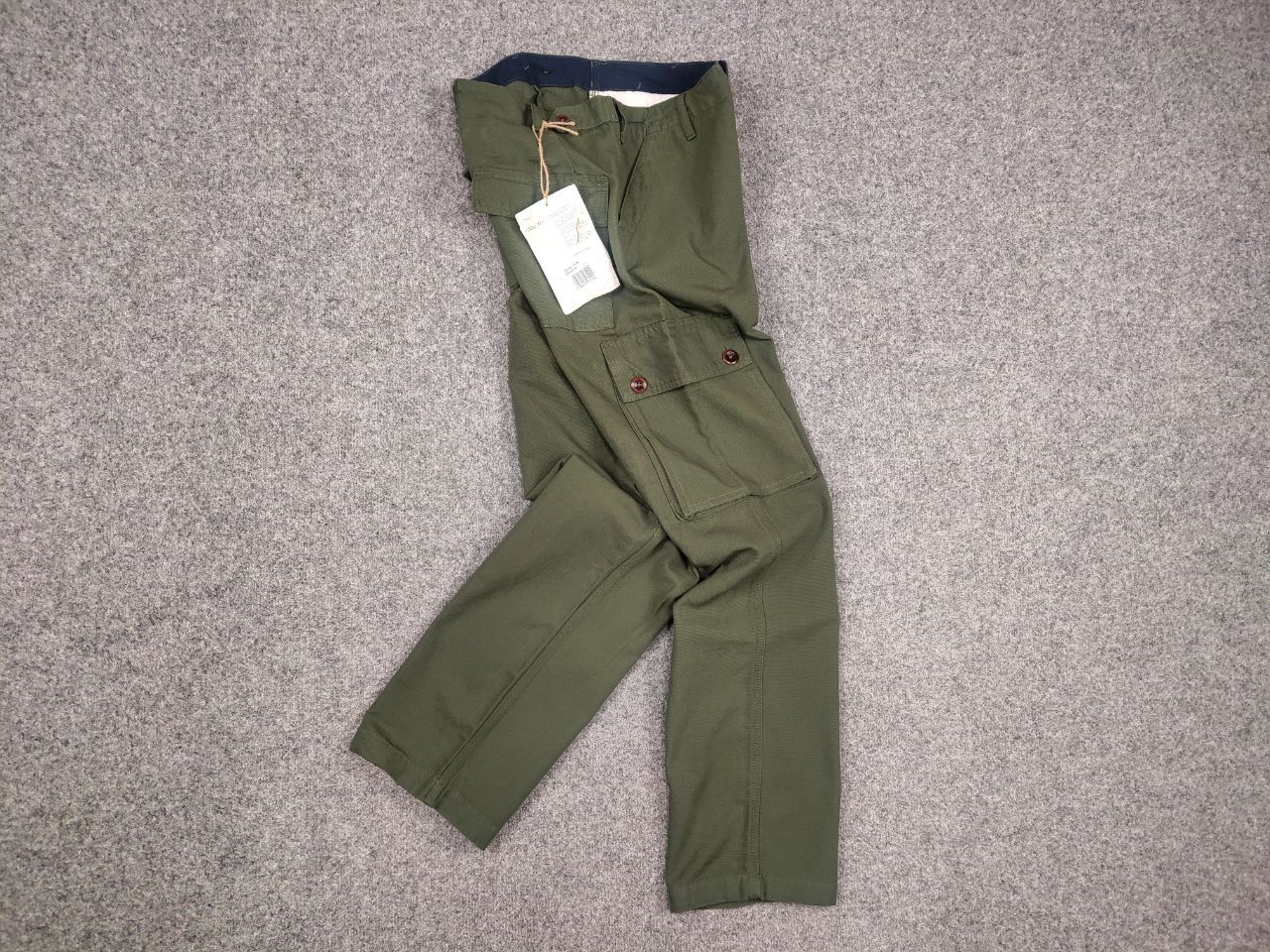 Japanese Brand Uskees 5014 cargo Coriander Militari green Japan Style Pants Size US 30 / EU 46 - 11 Thumbnail