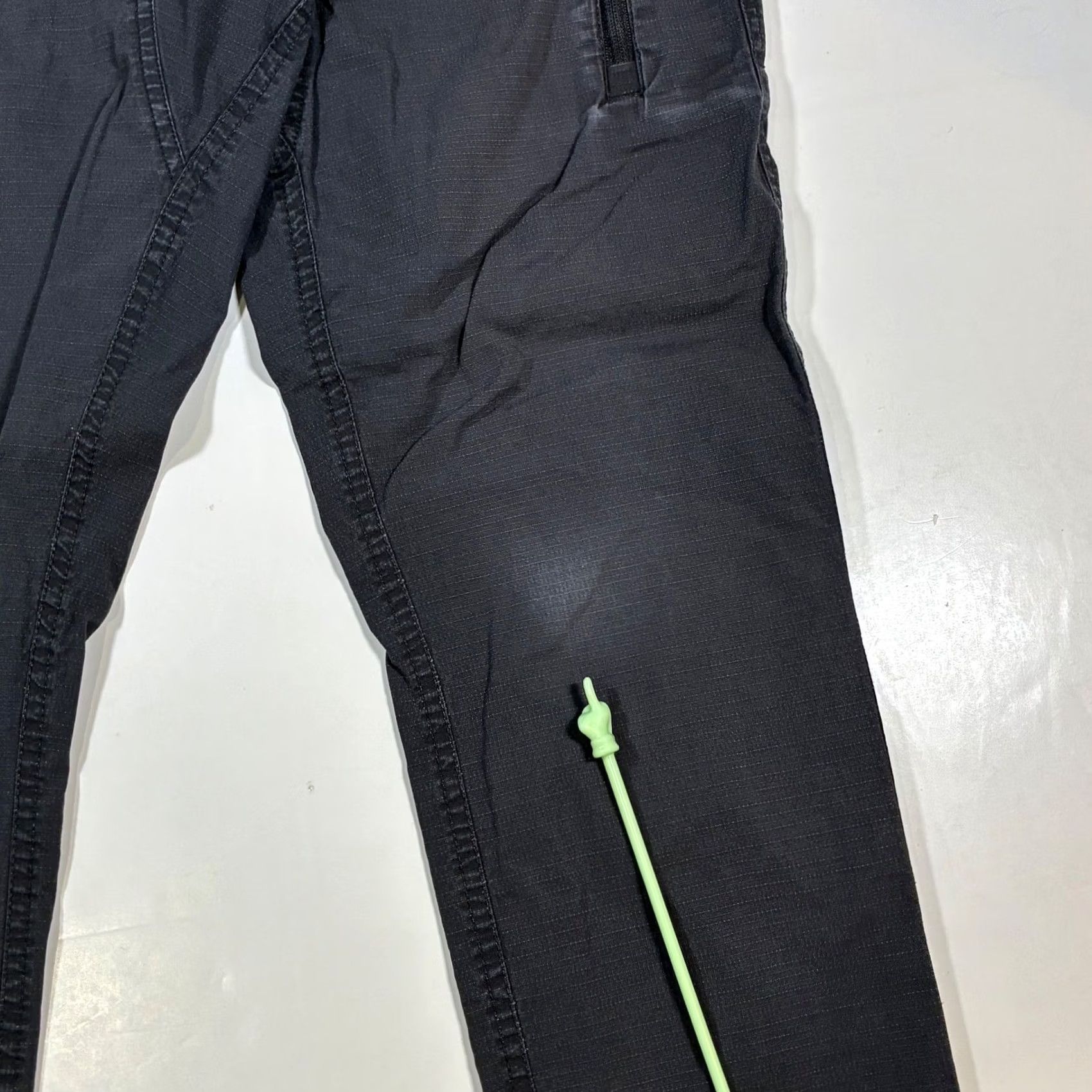 Vuori Vuori Mens Jogger Pants Elastic Waist Zip Pocket Black Small S Size US 29 - 4 Thumbnail
