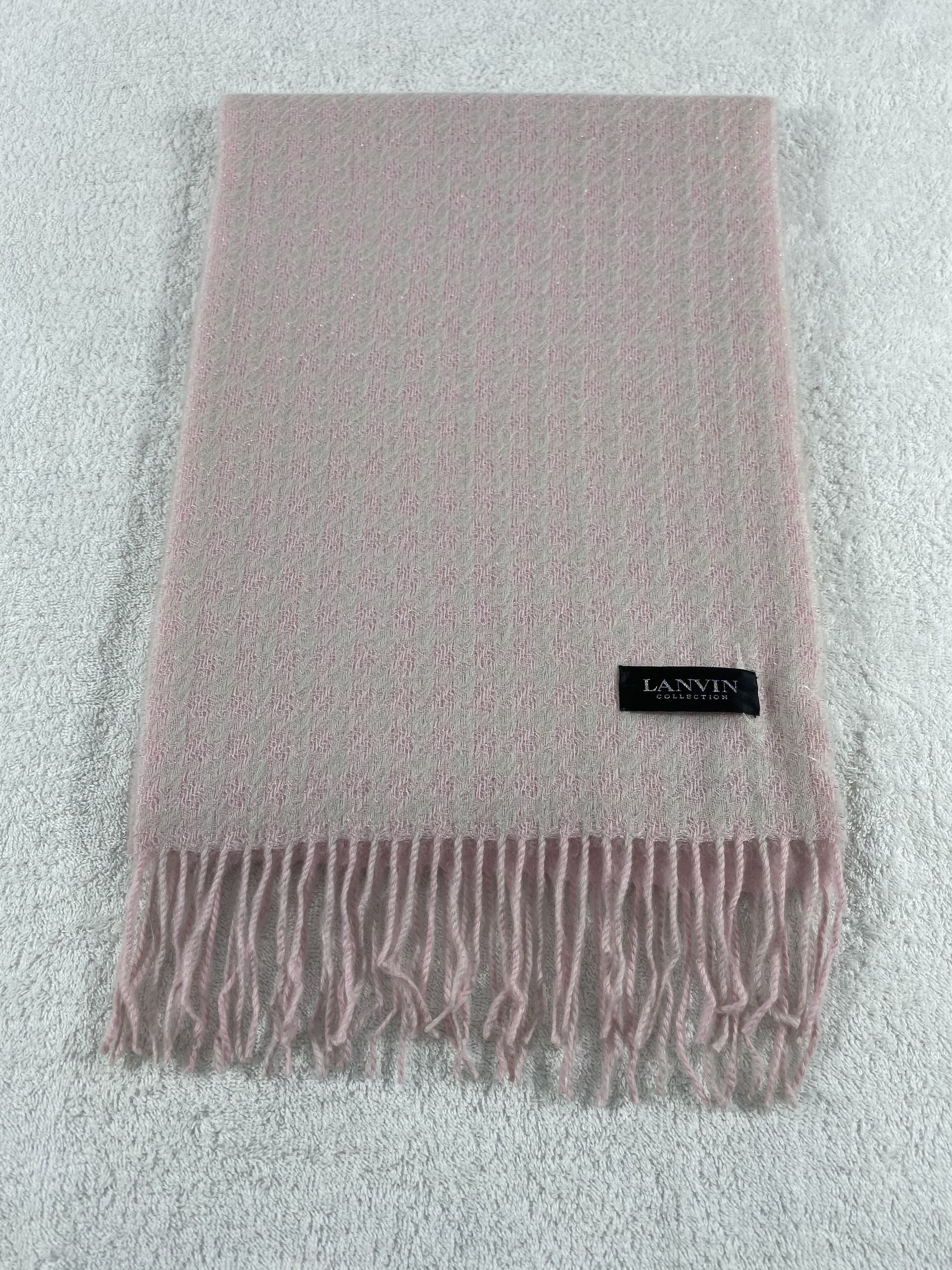 Lanvin Vintage Lanvin Scarf/Muffler/Neckwear MF741 Size ONE SIZE - 2 Thumbnail
