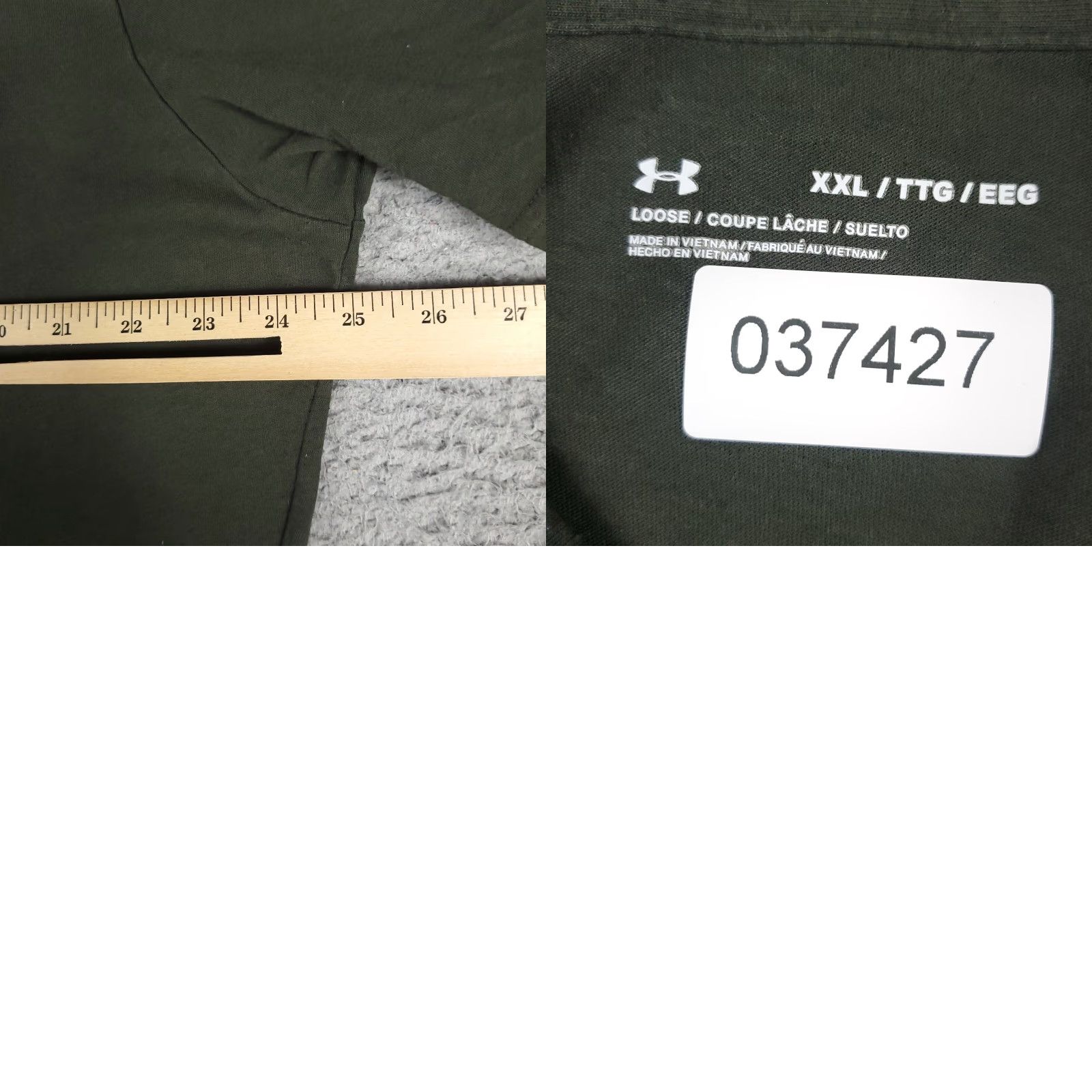 Under Armour Under Armour T Shirt Mens 2XL Green Activewear Short Sleeve Crew Neck Pullover Sports Logo Regular Fit Casual & Workout Size US XXL / EU 58 / 5 - 8 Thumbnail