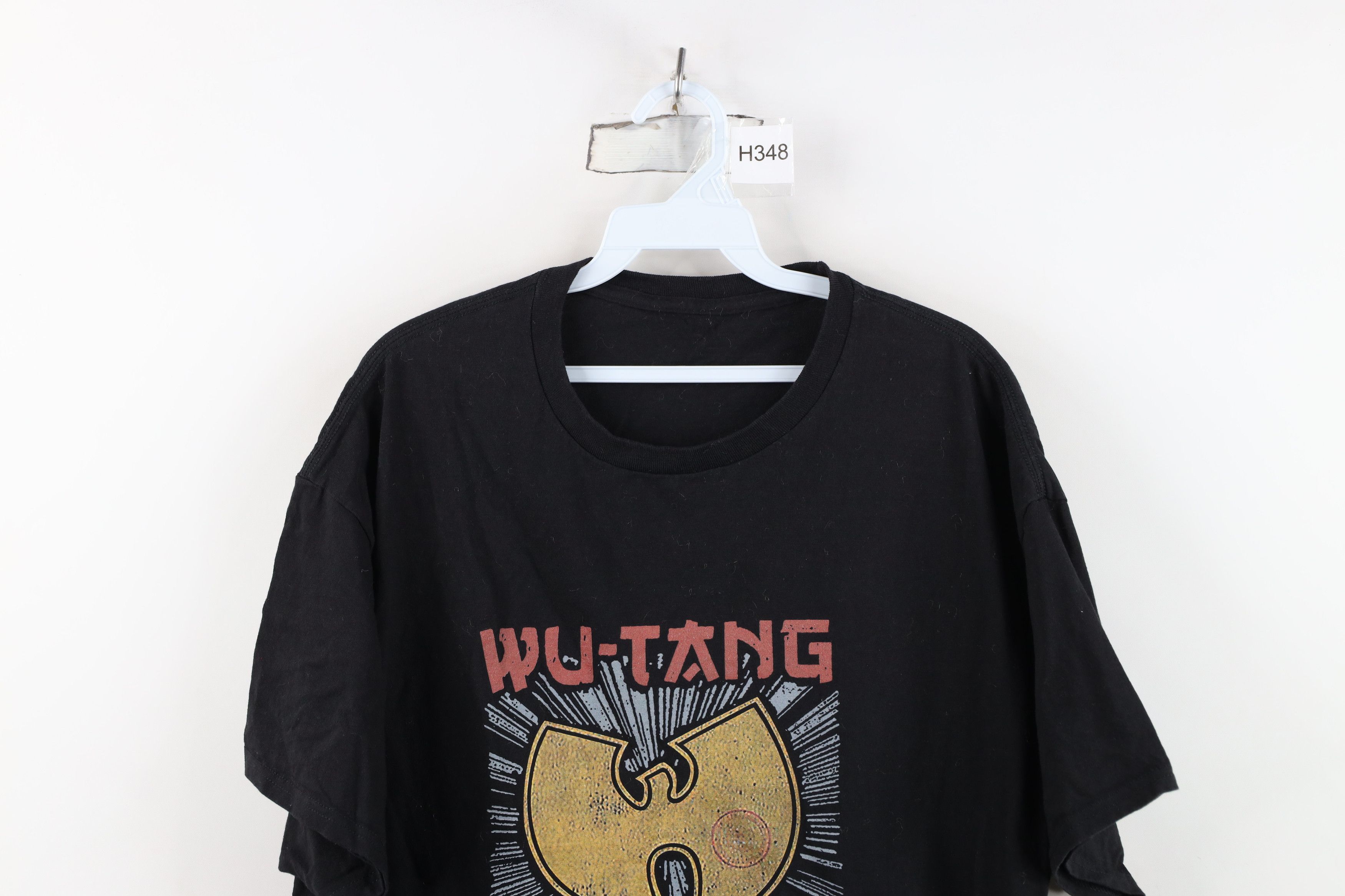 Vintage Retro Y2K Spell 1993 Wu Tang Clan Rap Hip Hop T-Shirt Black Size US L / EU 52-54 / 3 - 2 Thumbnail