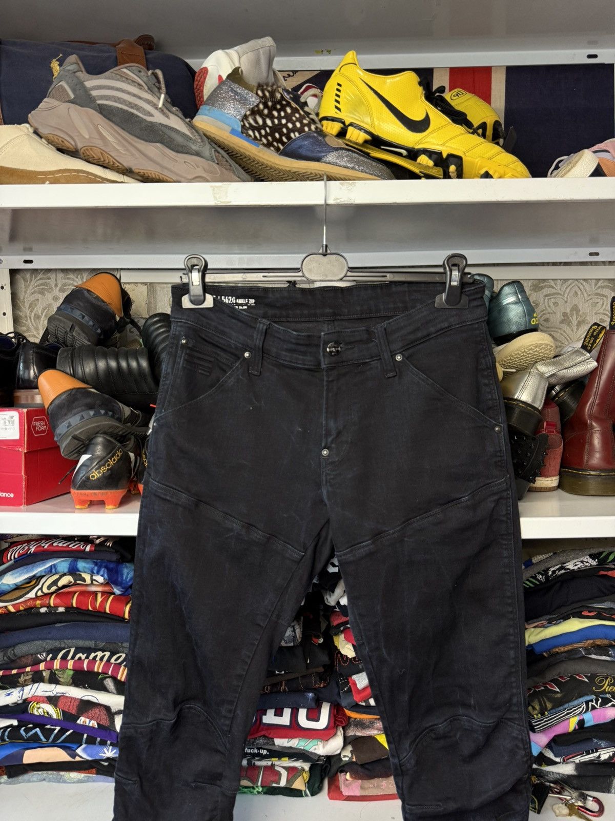 G-Star Vintage G Star Ankle Zip Pants 3D Super Slim Size US 30 / EU 46 - 6 Thumbnail