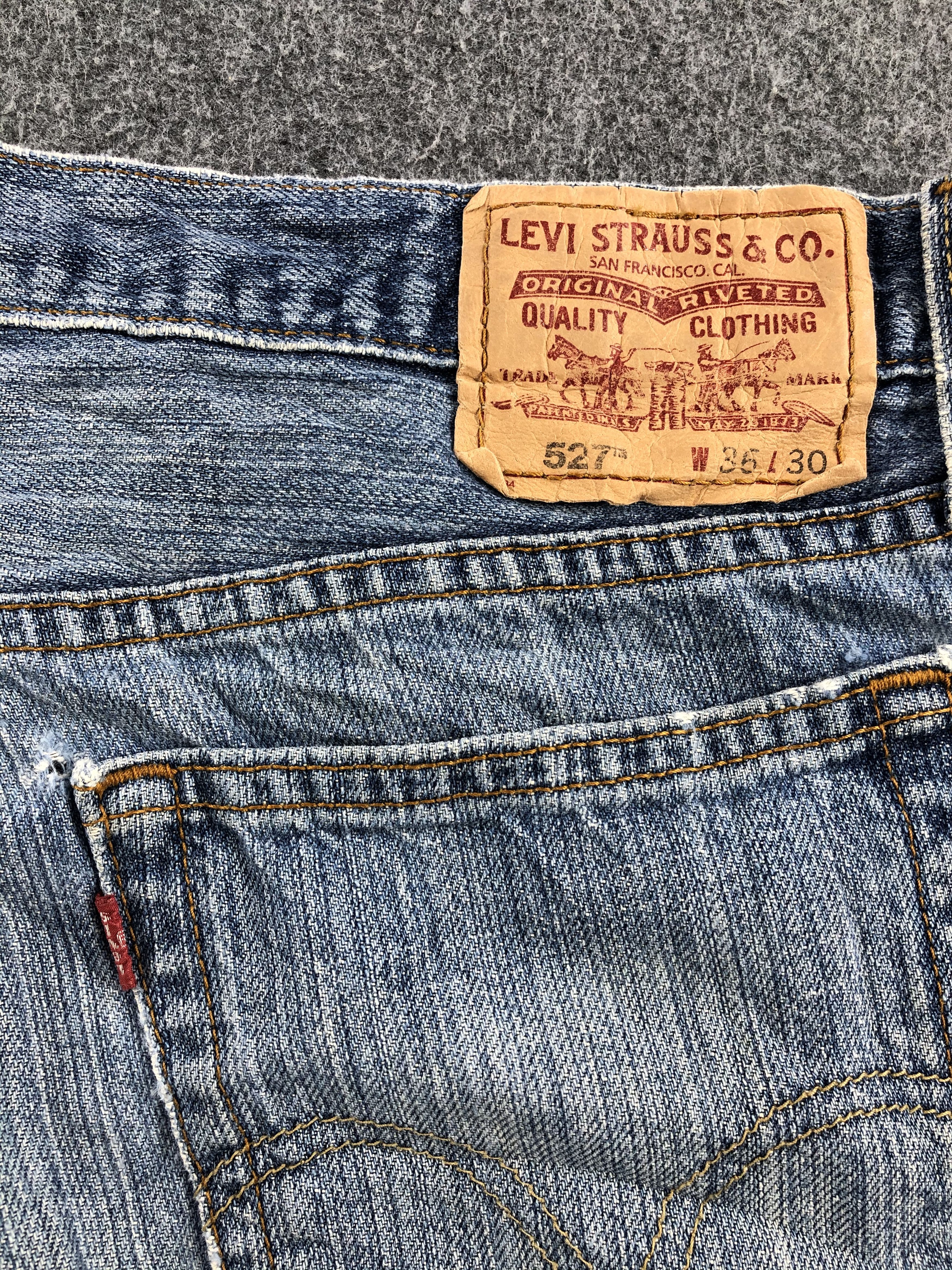 Levi's × Vintage Vintage Levis 527 Flare Jeans-JM661 Size US 37 - 6 Thumbnail