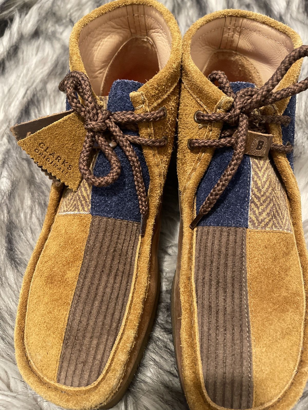 Bodega × Clarks Clarks ORIGINAL WALLABEE 2.0 ‘BODEGA HERITAGE PATCHWORK Size US 13 / EU 46 - 5 Thumbnail