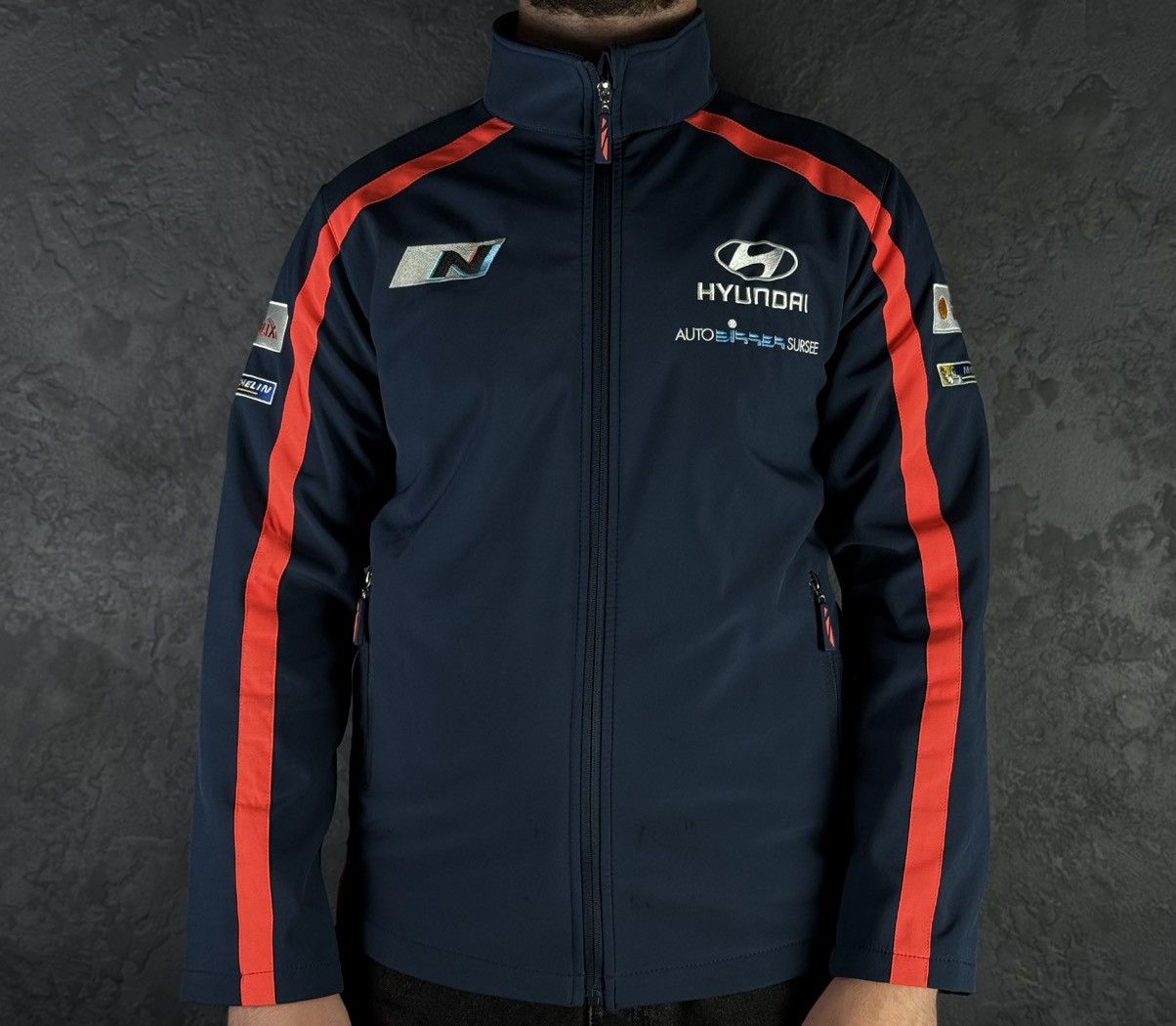 Vintage Men’s Hyundai WRC Softshell Windproof Racing Michelin Jacket Size US M / EU 48-50 / 2 - 2 Thumbnail