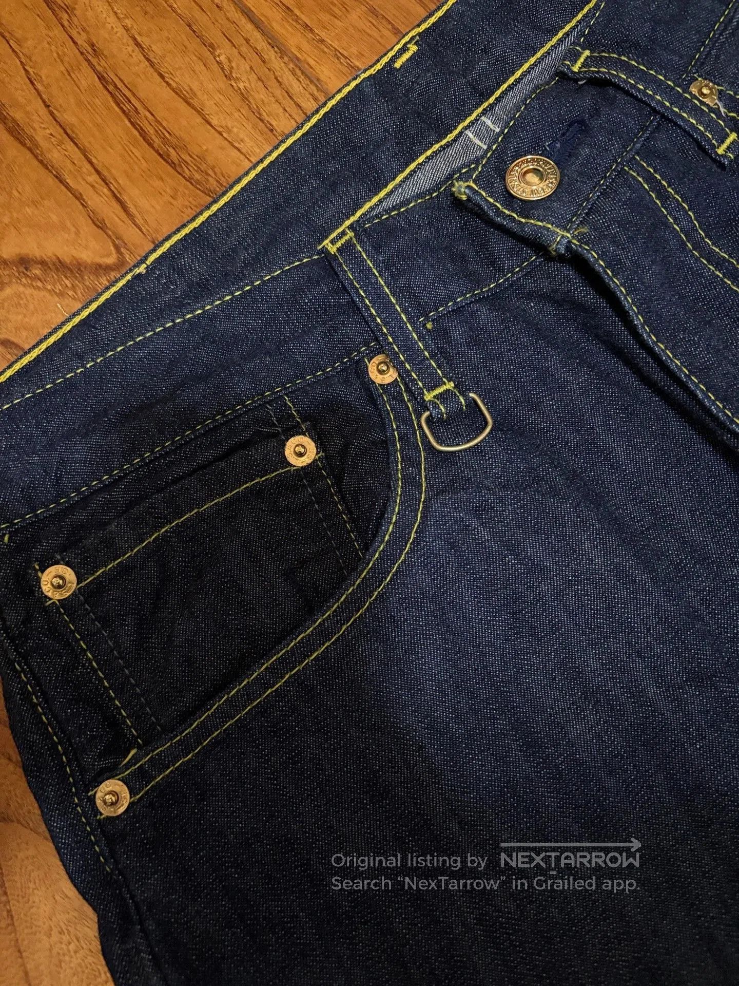 Levi's Levi's Fenom Unwashed Raw Denim Jeans. Size US 32 / EU 48 - 5 Thumbnail