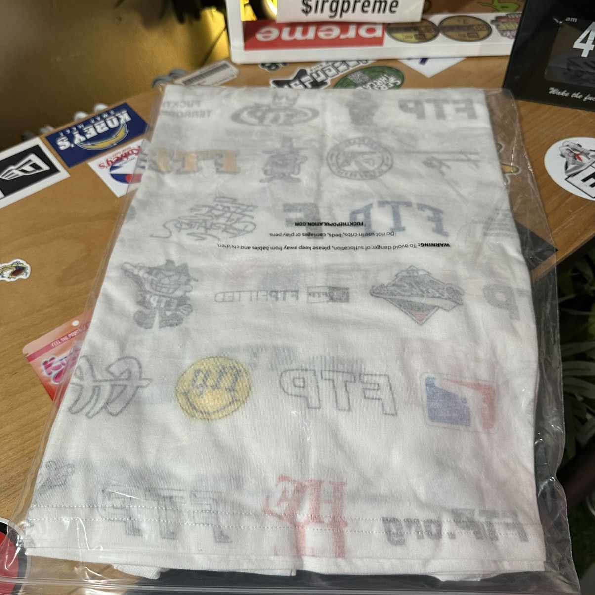 Fuck The Population FTP Thirteen Anniversary tee L white Size US L / EU 52-54 / 3 - 5 Thumbnail