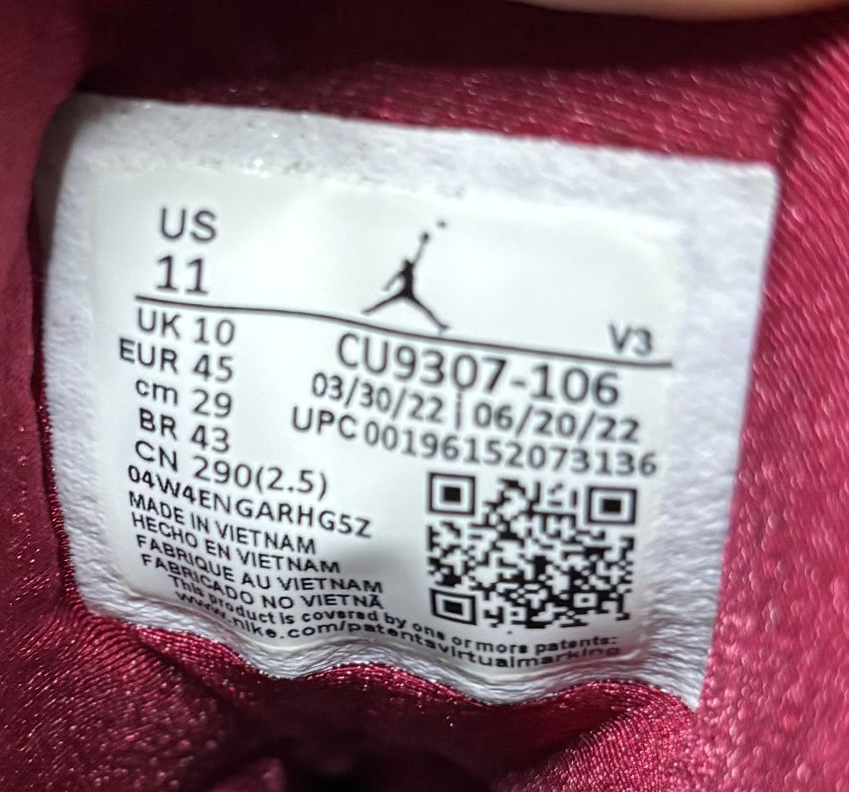 Jordan Brand Jordan 7 Retro Cardinal 2022 Size 11 Size US 11 / EU 44 - 7 Thumbnail