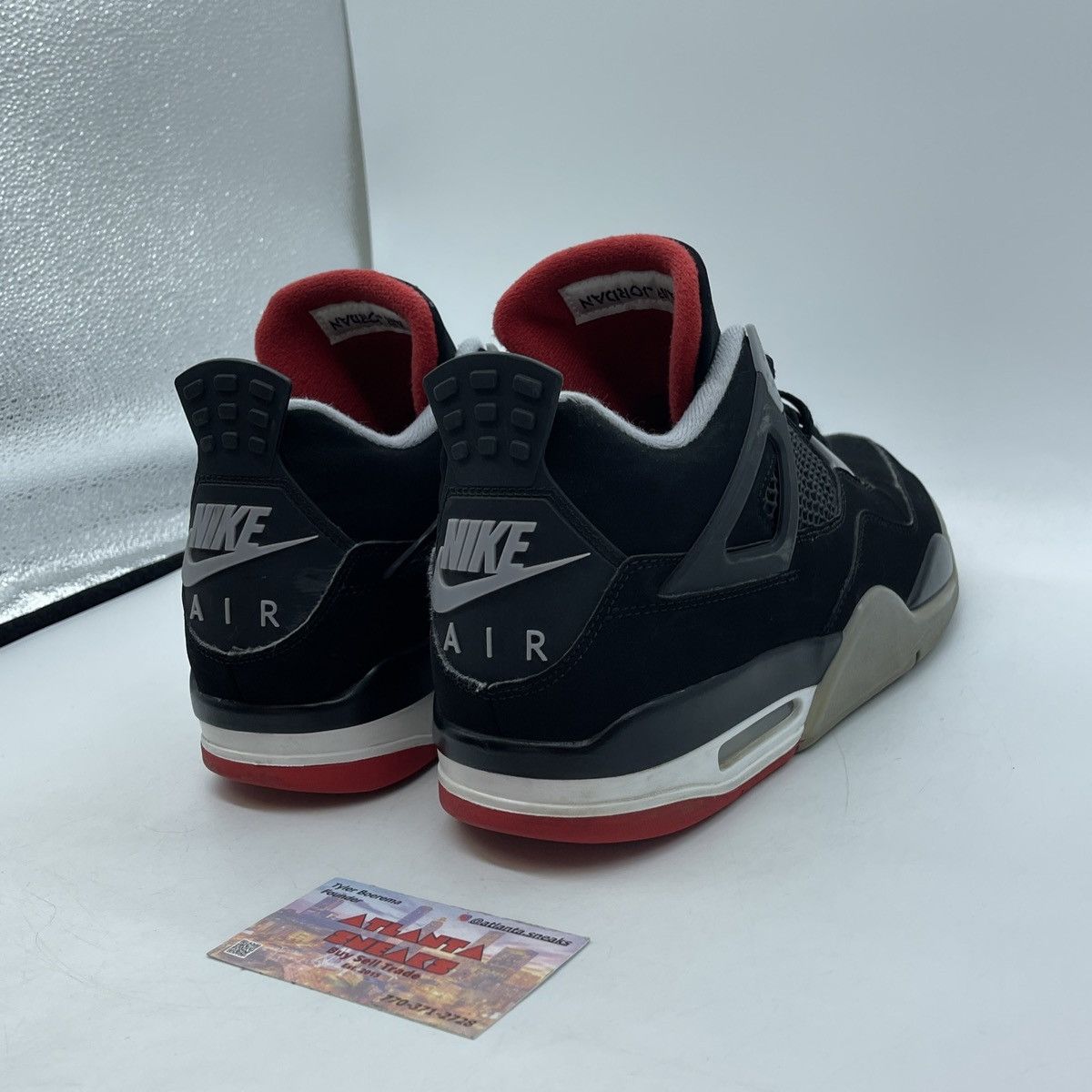 Jordan Brand Air Jordan 4 bred Size US 10.5 / EU 43-44 - 5 Thumbnail