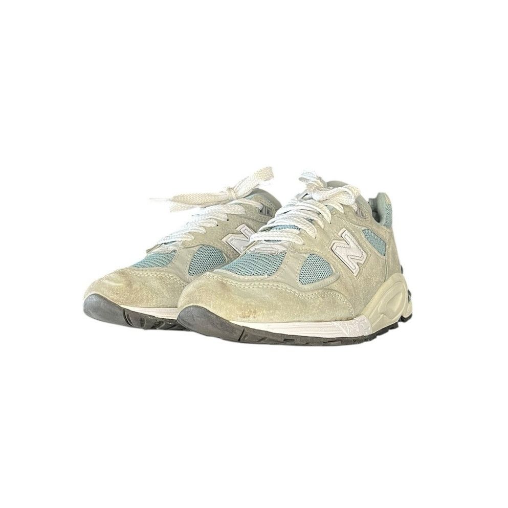 New Balance Mens Kith x New Balance 990v2 USA Storm Blue White Size 6 B9 Size US 6 / EU 39 - 2 Thumbnail