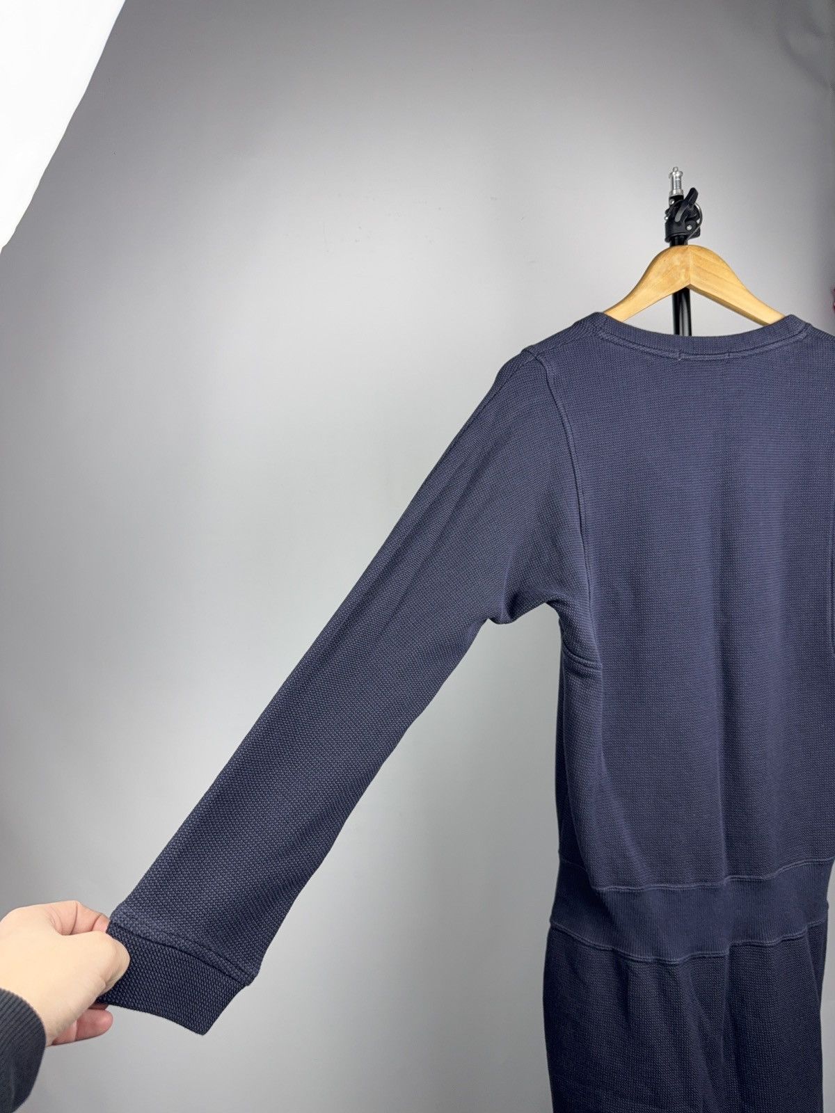 Lacoste Luxury 00s Lacoste Navy Knit Long Sleeve Dress Size S / US 4 / IT 40 - 14 Thumbnail
