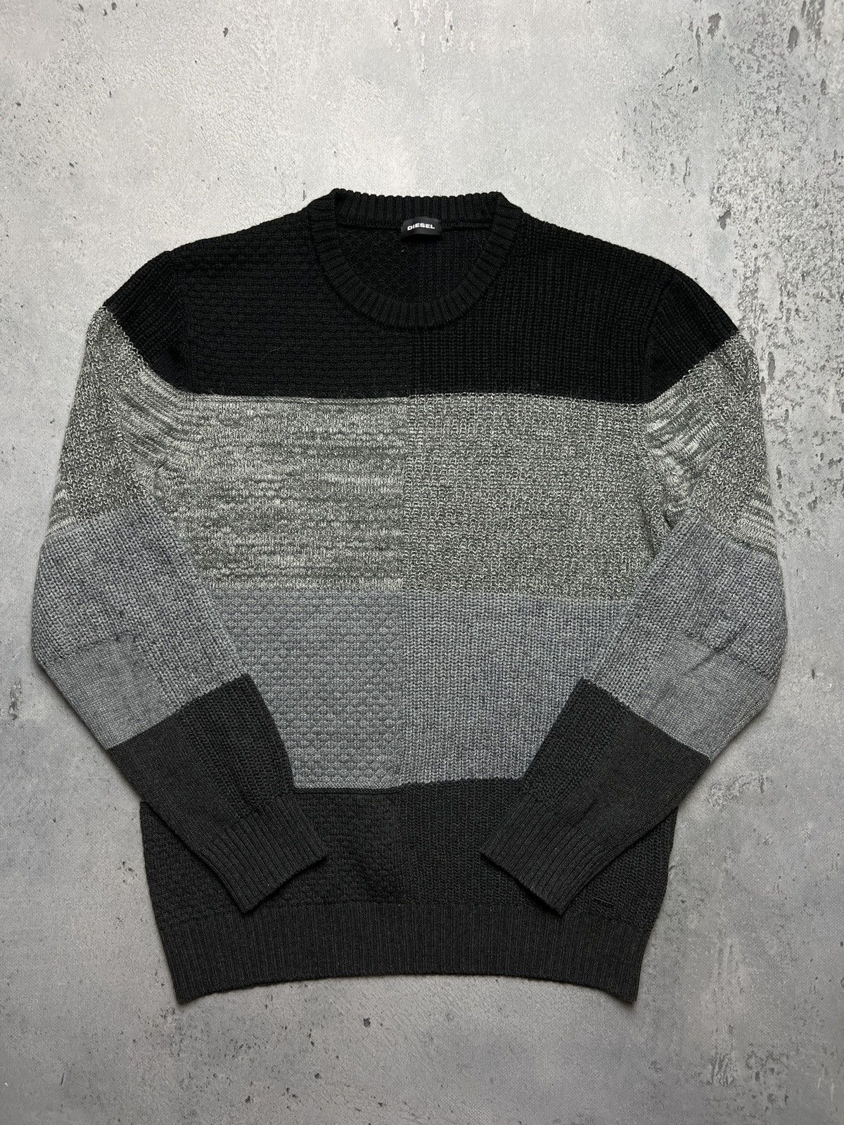 Diesel Diesel Vintage Jumper Wool Knit Sweater Hype Mohair y2k USA Size US L / EU 52-54 / 3 - 1 Thumbnail