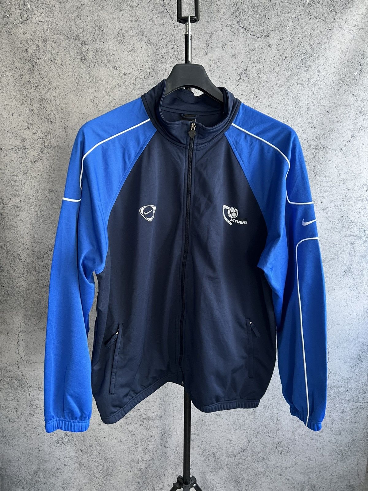 Nike Vintage Nike 2000s Track Jacket KNVB Voetbalweken Full Zip Size US XXL / EU 58 / 5 - 1 Thumbnail