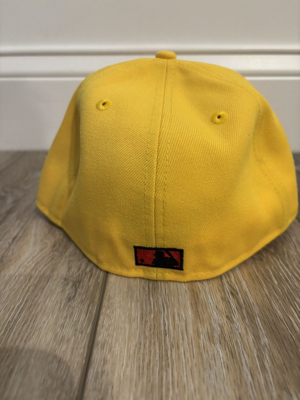 MLB × New Era Los Angeles Dodger Yellow New Era Fitted Hat Size 7 1/8 Size ONE SIZE - 3 Thumbnail
