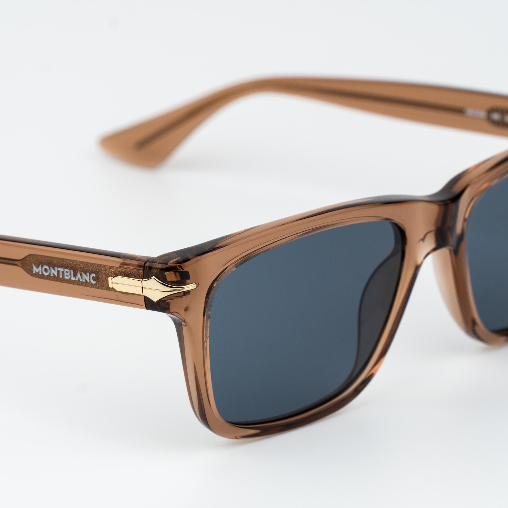 Montblanc Montblanc Men Sunglasses Square MB0263S 005 NEW AUTHENTIC Size ONE SIZE - 6 Thumbnail