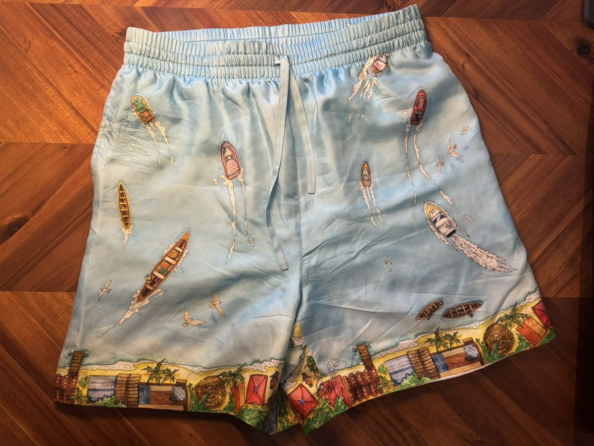Casablanca Casablanca Silk Shorts Size US 32 / EU 48 - 1 Thumbnail