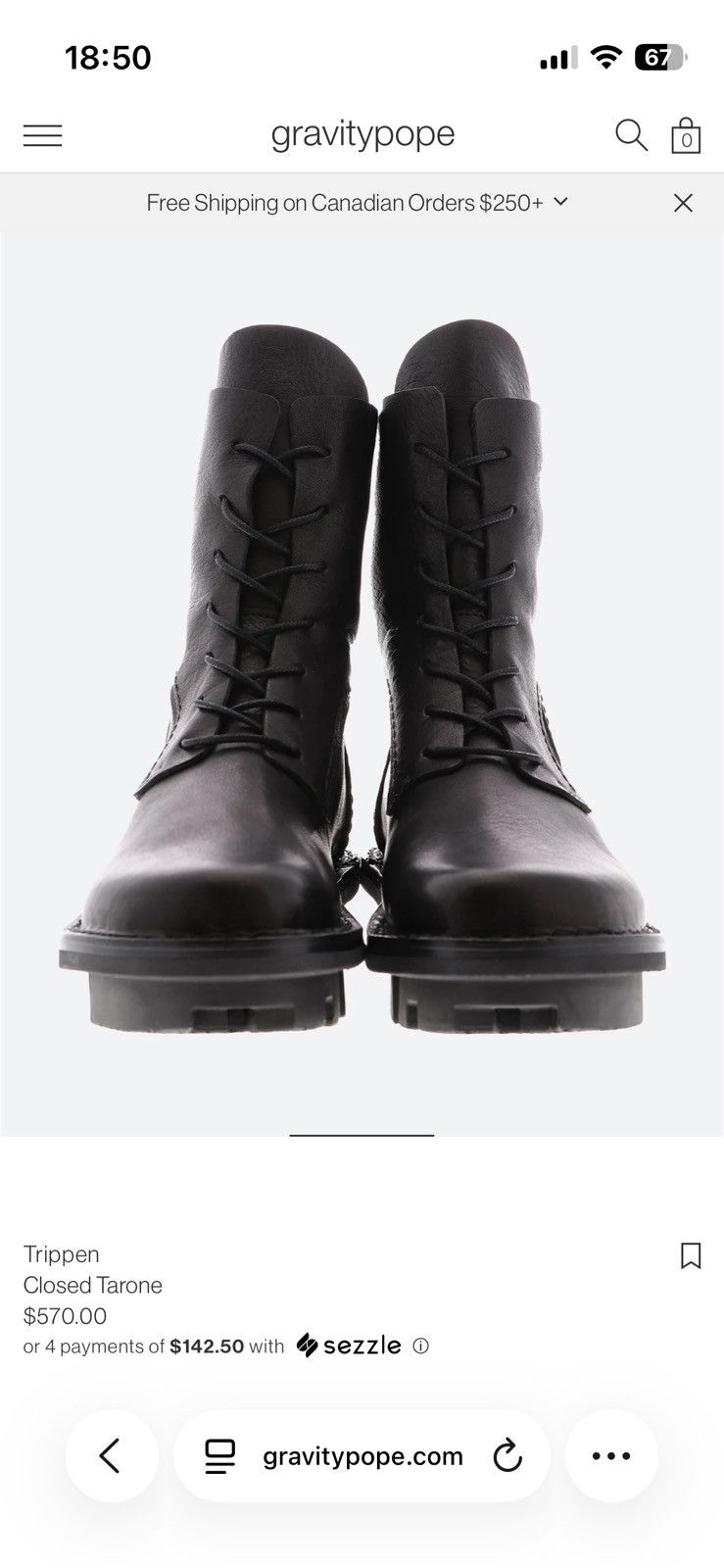 Trippen Trippen Closed Tarone Boots Size US 11 / IT 41 - 3 Thumbnail