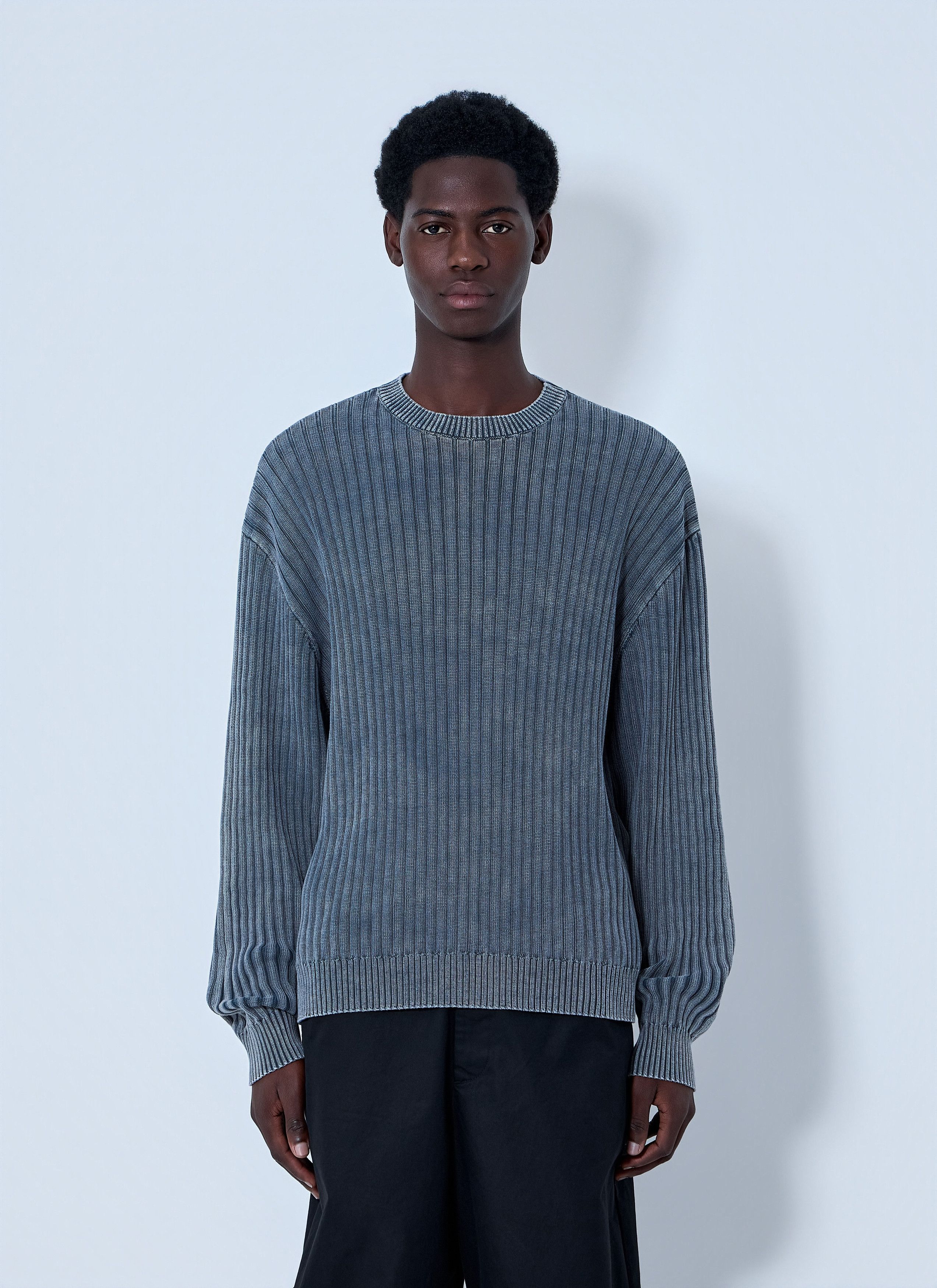Balenciaga Ribbed Knit Sweater Size US L / EU 52-54 / 3 - 1 Thumbnail