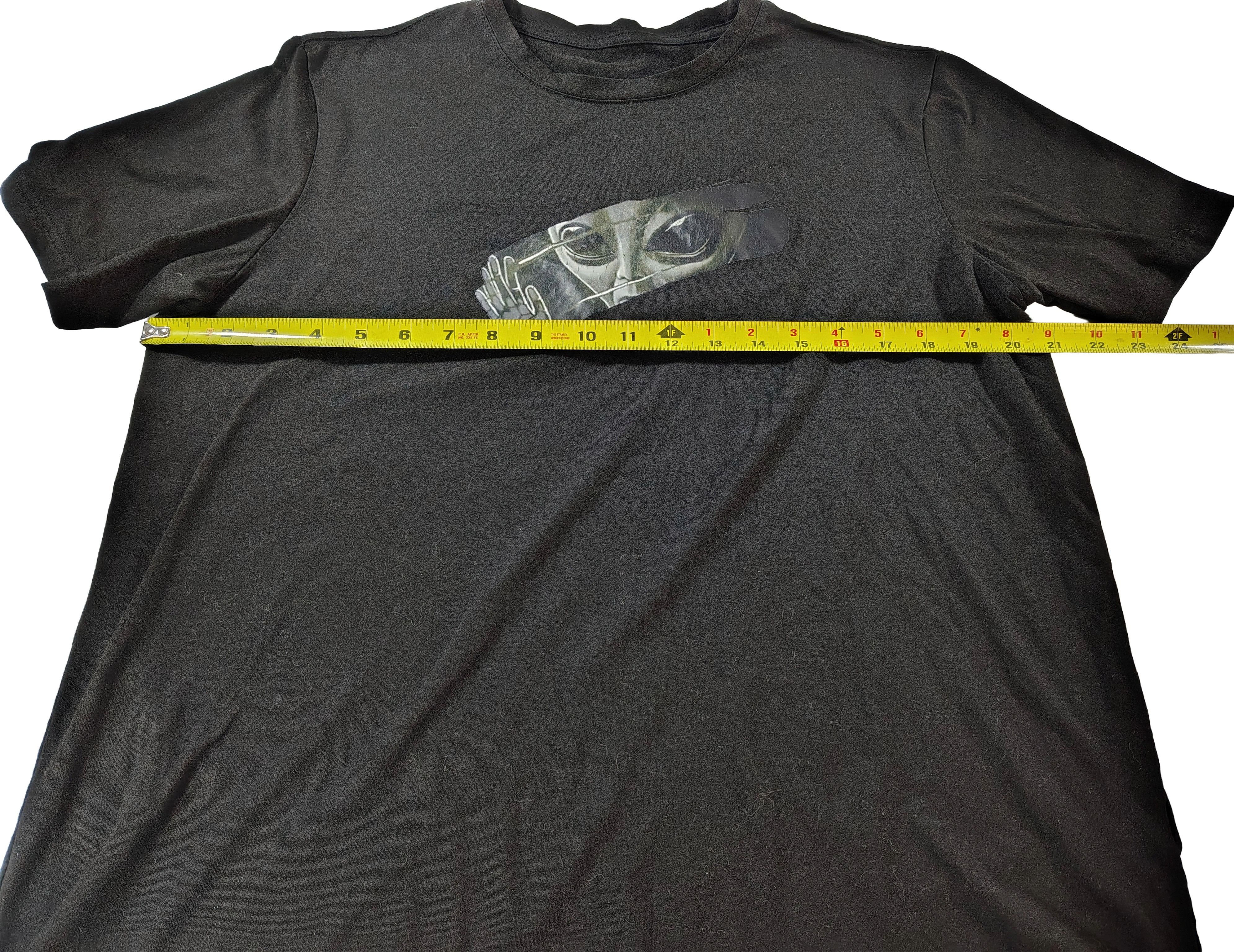 Other Men's Black XL Short Sleeve Alien Graphic T-Shirt Size US XL / EU 56 / 4 - 4 Thumbnail