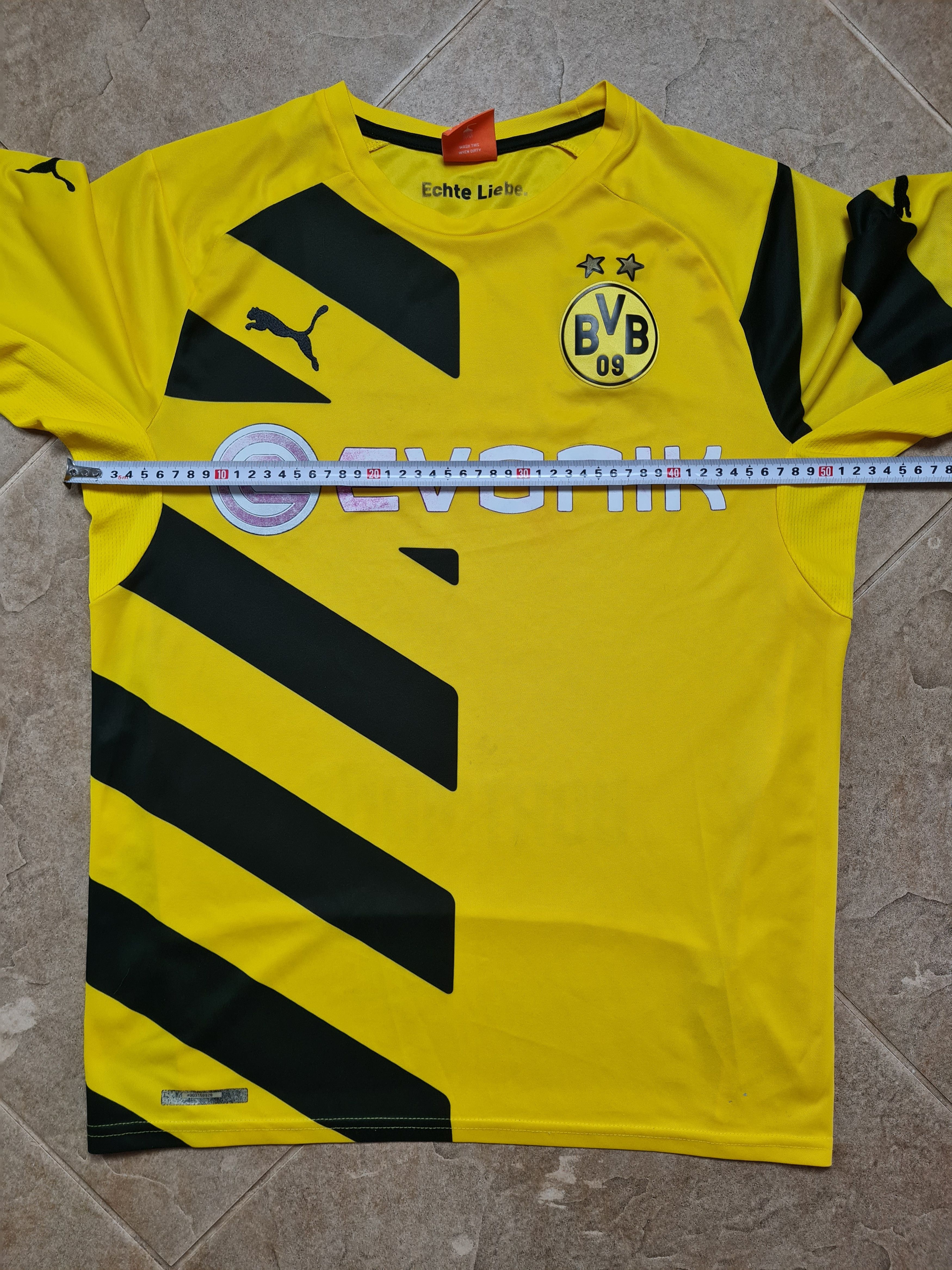 Puma Puma Borussia Dortmund BVB 2014-2015 Home Football Shirt Size US M / EU 48-50 / 2 - 6 Thumbnail
