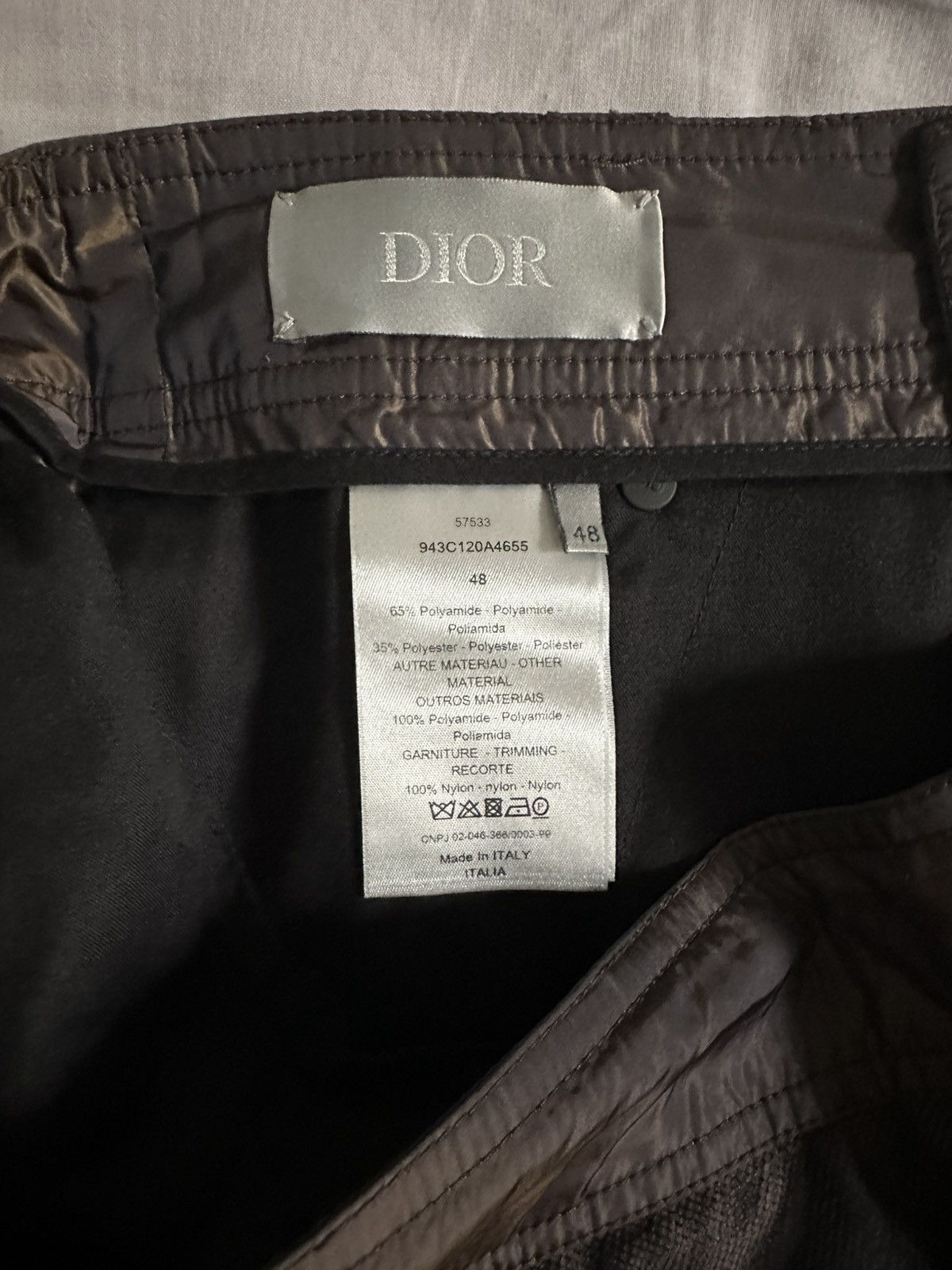 Dior Dior Homme technical iridescent pants Size US 30 / EU 46 - 6 Thumbnail